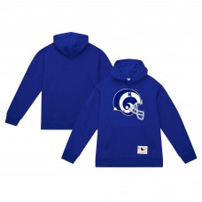Los Angeles Rams Mitchell & Ness Helmet Logo Vintage Pullover Hoodie - Royal Los Angeles Rams Mitchell & Ness Helmet Logo Vintage Pullover Hoodie - Royal