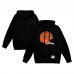 Cincinnati Bengals Mitchell & Ness Black Helmet Logo Vintage Pullover Hoodie