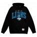 Толстовка Detroit Lions Mitchell & Ness Black Vintage Arch