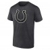 Indianapolis Colts Charcoal Personalized Name & Number Monochrome T-Shirt