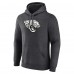 Jacksonville Jaguars Charcoal Personalized Name & Number Monochrome Pullover Hoodie