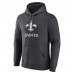 Именная толстовка New Orleans Saints Charcoal Monochrome