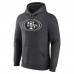 San Francisco 49ers Charcoal Personalized Name & Number Monochrome Pullover Hoodie