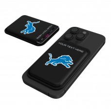 Detroit Lions Keyscaper Personalized Insignia Magnetic Credit Card Wallet