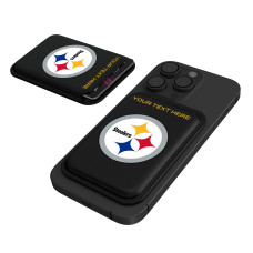 Именная кошелёк Pittsburgh Steelers Keyscaper Insignia Magnetic Credit Card