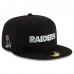Бейсболка Las Vegas Raiders OVO x New Era Black 59FIFTY Бейсболка Las Vegas Raiders OVO x New Era Black 59FIFTY