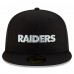 Бейсболка Las Vegas Raiders OVO x New Era Black 59FIFTY