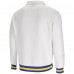 Unisex Los Angeles Rams The Wild Collective White Royal and Sol Collection Quarter-Zip Pullover Top