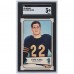 George Blanda Chicago Bears 1954 Bowman #23 SGC Authenticated 3 Card