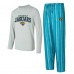 Jacksonville Jaguars Concepts Sport Petition Long Sleeve Top & Pants Sleep Set
