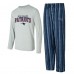 New England Patriots Concepts Sport Petition Long Sleeve Top & Pants Sleep Set