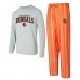 Cincinnati Bengals Concepts Sport Petition Long Sleeve Top & Pants Sleep Set
