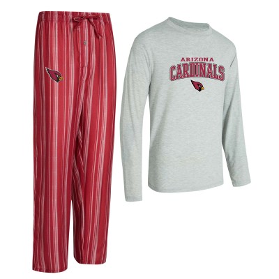 Arizona Cardinals Concepts Sport Petition Long Sleeve Top & Pants Sleep Set