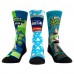Unisex Seattle Seahawks Rock Em Socks Toy Story 3-Pack Crew Socks