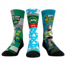 Unisex New York Jets Rock Em Socks Toy Story 3-Pack Crew Socks Unisex New York Jets Rock Em Socks Toy Story 3-Pack Crew Socks