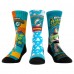 Unisex Miami Dolphins Rock Em Socks Toy Story 3-Pack Crew Socks