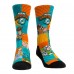 Unisex Miami Dolphins Rock Em Socks Toy Story 3-Pack Crew Socks