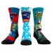 Unisex New England Patriots Rock Em Socks Toy Story 3-Pack Crew Socks