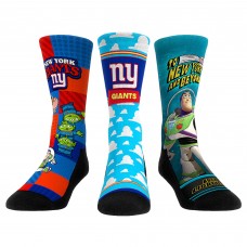 Unisex New York Giants Rock Em Socks Toy Story 3-Pack Crew Socks