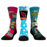 Unisex Arizona Cardinals Rock Em Socks Toy Story 3-Pack Crew Socks