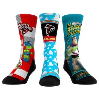 Unisex Atlanta Falcons Rock Em Socks Toy Story 3-Pack Crew Socks