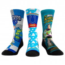 Unisex Indianapolis Colts Rock Em Socks Toy Story 3-Pack Crew Socks