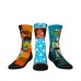 Подростковая Cleveland Browns Rock Em Socks Toy Story 3-Pack Crew Socks Подростковая Cleveland Browns Rock Em Socks Toy Story 3-Pack Crew Socks
