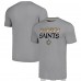 Футболка Unisex New Orleans Saints Homage Grey The NFL ASL Collection by Love Sign American Sign Language