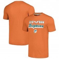 Футболка Unisex Miami Dolphins Homage Orange The NFL ASL Collection by Love Sign American Sign Language