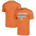 Футболка Unisex Miami Dolphins Homage Orange The NFL ASL Collection by Love Sign American Sign Language