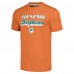 Футболка Unisex Miami Dolphins Homage Orange The NFL ASL Collection by Love Sign American Sign Language