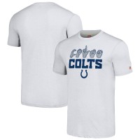Unisex Indianapolis Colts Homage Ash The NFL ASL Collection by Love Sign American Sign Language T-Shirt