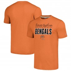 Unisex Cincinnati Bengals Homage Orange The NFL ASL Collection by Love Sign American Sign Language T-Shirt