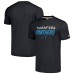 Футболка Unisex Carolina Panthers Homage Charcoal The NFL ASL Collection by Love Sign American Sign Language