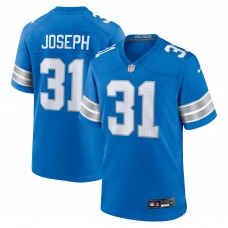 Джерси Kerby Joseph Detroit Lions Nike Team - Blue