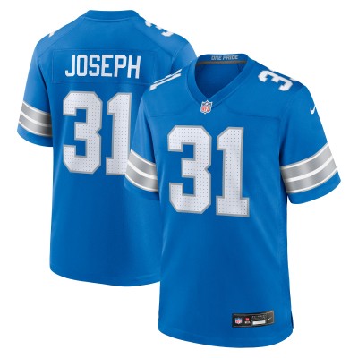 Джерси Kerby Joseph Detroit Lions Nike Team - Blue