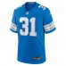 Kerby Joseph Detroit Lions Nike Team Game Jersey - Blue