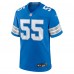 Derrick Barnes Detroit Lions Nike Team Game Jersey - Blue