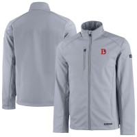 Куртка Denver Broncos Cutter & Buck Gray Evoke Eco Softshell Recycled