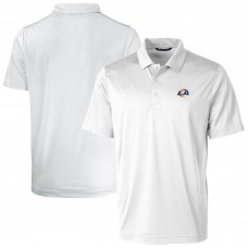 Los Angeles Rams Cutter & Buck Prospect Eco DryTec Polo - White