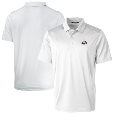 Los Angeles Rams Cutter & Buck Prospect Eco DryTec Polo - White