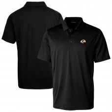 Los Angeles Rams Cutter & Buck Prospect Eco DryTec Polo - Black