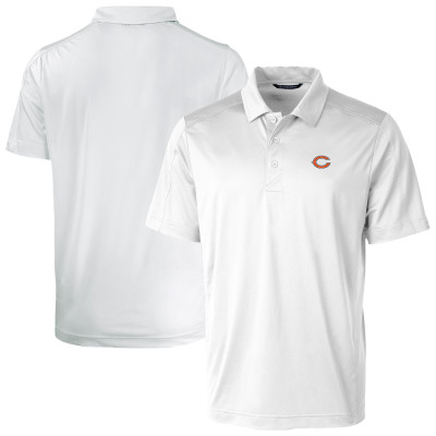 Поло Chicago Bears Cutter & Buck White Prospect Eco DryTec
