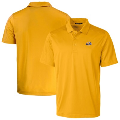 Los Angeles Rams Cutter & Buck Prospect Eco DryTec Polo - Gold