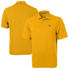 Поло Minnesota Vikings Cutter & Buck  Virtue Eco Pique Tile Print Recycled - Gold