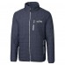 Seattle Seahawks Cutter & Buck Anthracite Rainier PrimaLoft Eco Insulated Full-Zip Puffer Jacket