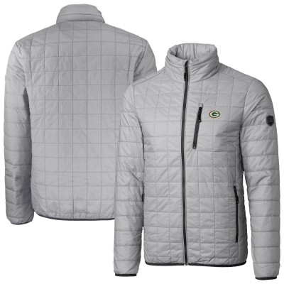 Куртка Green Bay Packers Cutter & Buck Gray Rainier PrimaLoft Eco Insulated