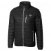 Jacksonville Jaguars Cutter & Buck Black Rainier PrimaLoft Eco Insulated Full-Zip Puffer Jacket