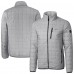 Los Angeles Chargers Cutter & Buck Gray Rainier PrimaLoft Eco Insulated Full-Zip Puffer Jacket