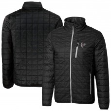 Куртка Atlanta Falcons Cutter & Buck Black Rainier PrimaLoft Eco Insulated